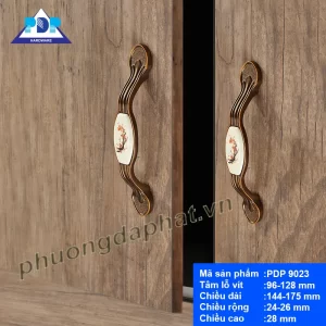 Tay Nắm Tủ Phong Cách Châu Âu PD9023-8