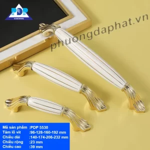 Tay Nắm Tủ Gốm Sứ Tân Cổ Điển PDP5530-6