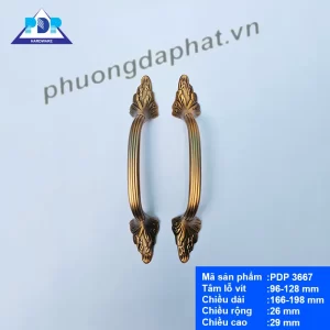 Tay Nắm Tủ Cổ Điển PDP3667