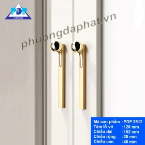 Tay Nắm Tủ Hiện Đại Tối Giản PDP2512