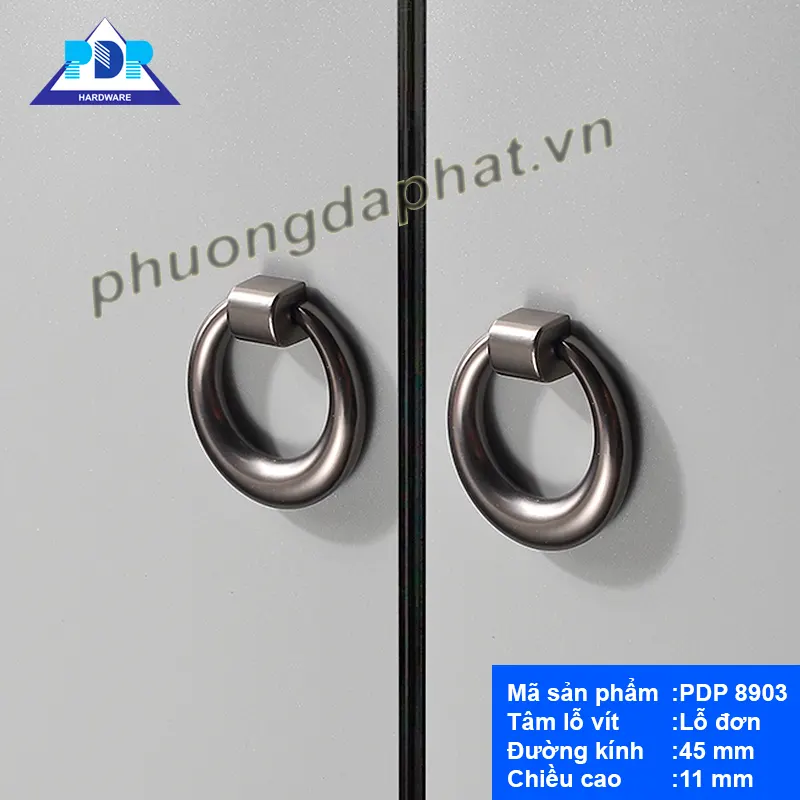 Tay Nắm Tủ Khoen Tròn PDP8903