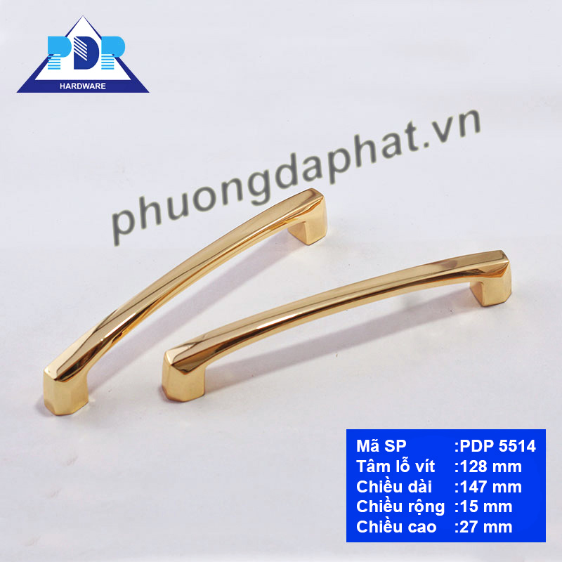 Tay Nắm Tủ mang phong cách hiện đại cùng dáng vẻ đơn giản và màu vàng sang trọng sẽ làm tăng giá trị phẩm chất cho nội thất.