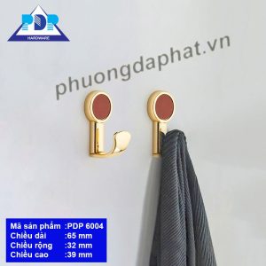 Trang chủ Móc treo quần áo PDP6004 màu vàng bóng