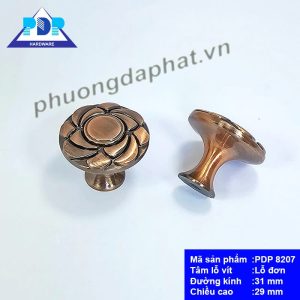 Núm Tay Nắm Tủ Cổ Điển duyên dáng với họa tiết hoa tạo nên mọi nguồn cảm hứng cho nội thất gỗ