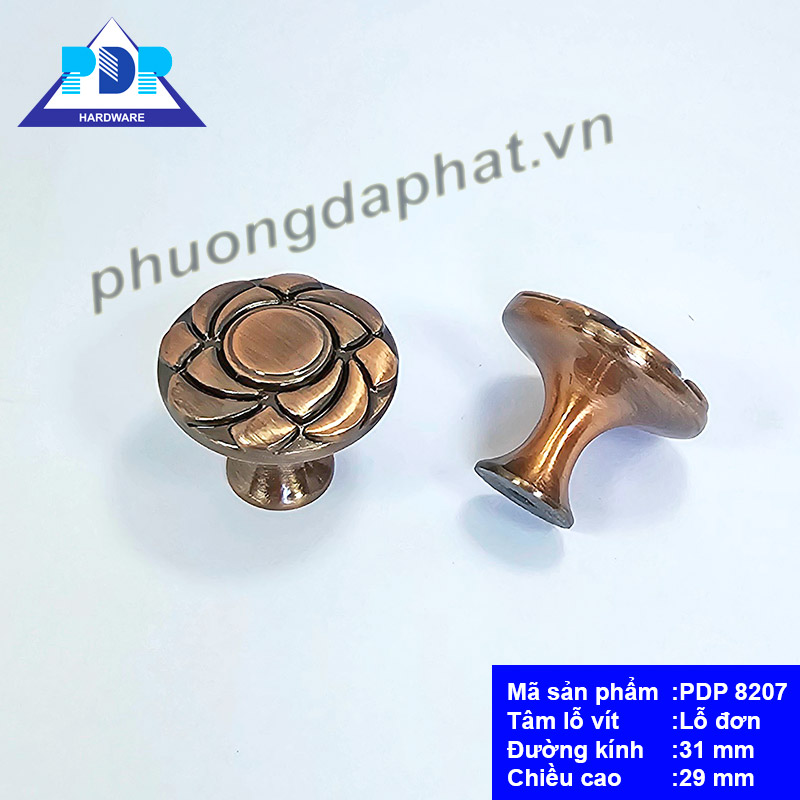 Núm Tay Nắm Tủ Cổ Điển duyên dáng với họa tiết hoa tạo nên mọi nguồn cảm hứng cho nội thất gỗ