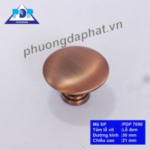 Núm Tay Nắm Tủ  Hiện Đại với mặt tròn nhẵn tạo hiệu ứng bắt mắt