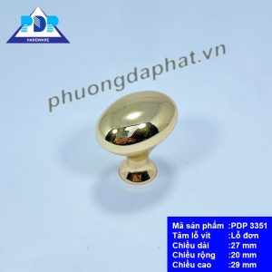 Núm Tay Nắm Tủ Hiện Đại màu vàng sang trọng được chế tác mang lại ấn tượng về thẩm mỹ với vẻ đẹp bắt nguồn từ sự đơn giản.