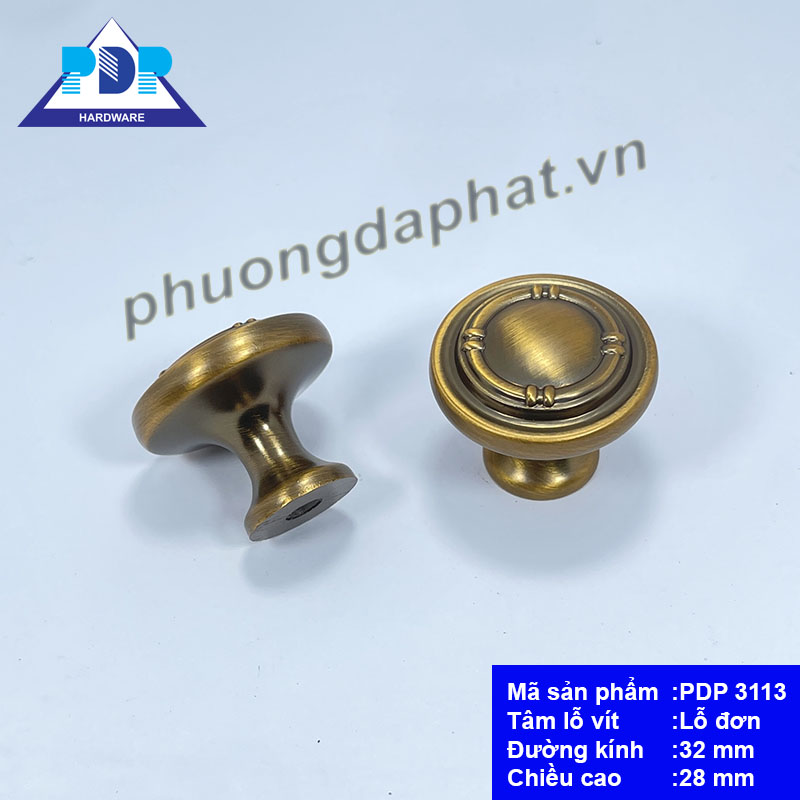 Núm Tay Nắm Tủ Phong Cách Châu Âu mang lại sự rực rỡ