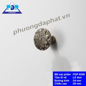Tay nắm ngăn kéo cổ điển màu rêu PDP8209