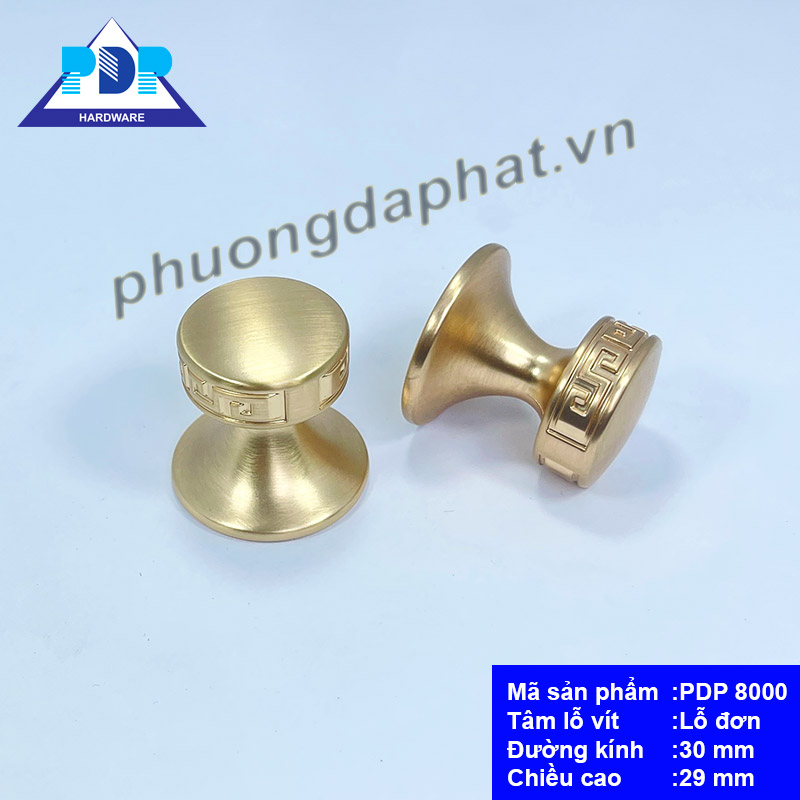 Núm Tủ Hợp Kim Kẽm với nét cong tinh tế được bo tròn tạo cảm giác mỏng manh duyên dáng nhưng vô cùng chắc chắn.