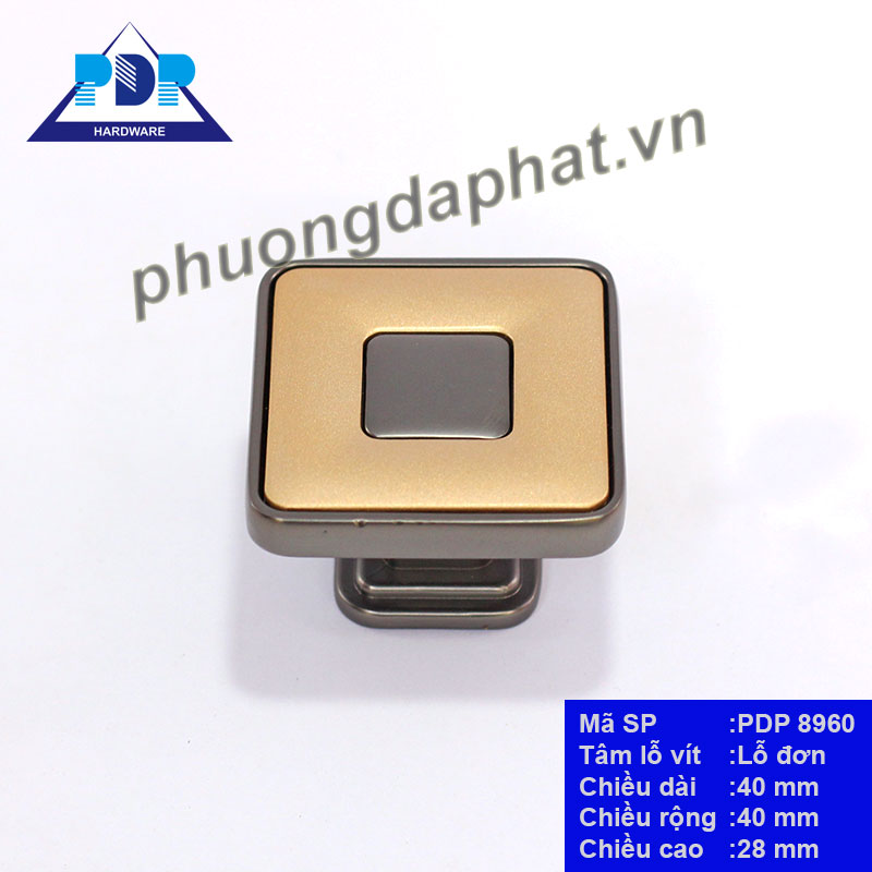 Núm Tủ Phong Cách Mỹ  với thiết kế hình vuông độc đáo cùng sự kết hợp giữa màu xám và vàng ngọc trai