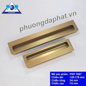 Tay Nắm Âm Hiện Đại với thiết kế rất độc đáo cùng màu vàng xước rất trang nhã duyên dáng tạo điểm nhấn vượt trội.