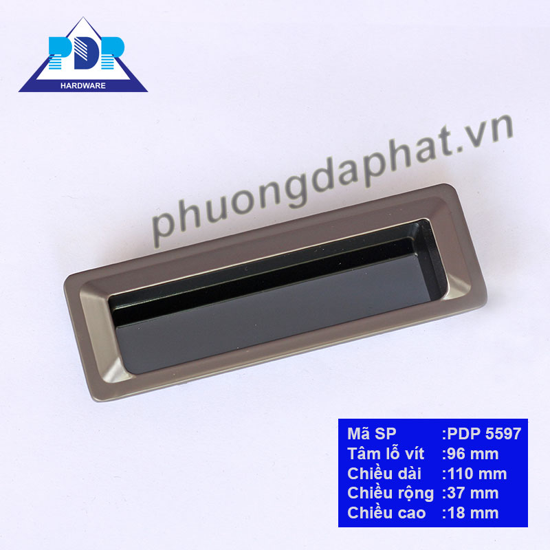 Tay Nắm Âm Tủ  với thiết kế rất độc đáo cùng màu titan rất trang nhã duyên dáng thu hút mọi ánh nhìn