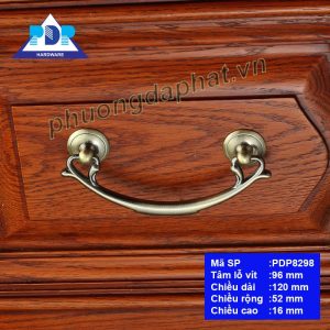 Tay nắm ngăn kéo màu rêu bóng PDP8298