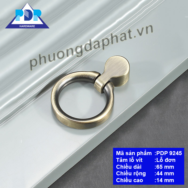 Tay Nắm Ngăn Kéo với màu rêu mờ chải xước tạo hiệu ứng bắt mắt. Dễ dàng lắp đặt lau chùi