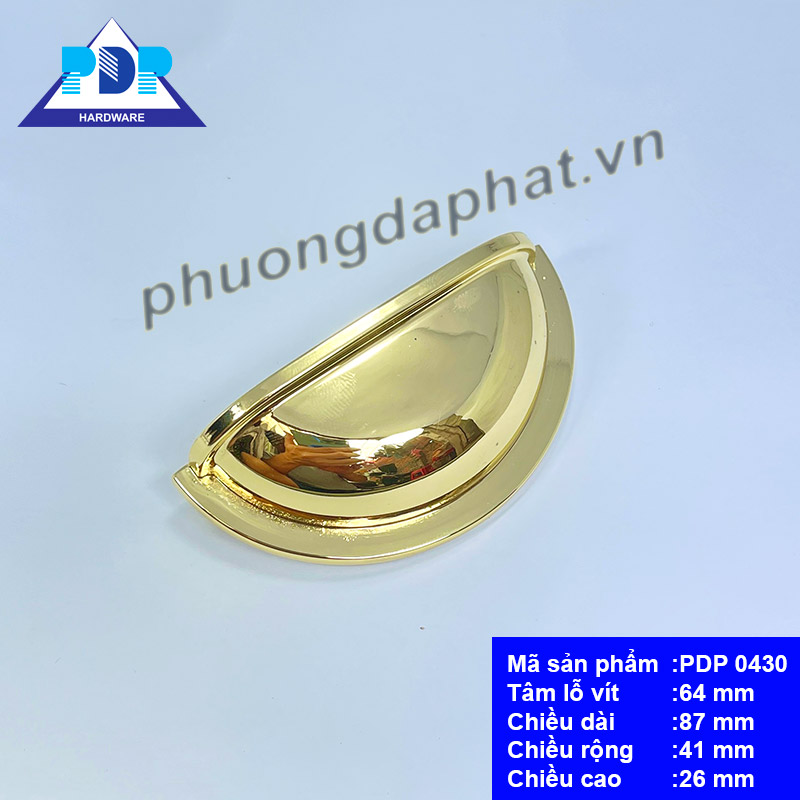 Tay Nắm Ngăn Kéo với hình cánh cung rất quyến rũ tượng trưng cho nghệ thuật và thẩm mỹ