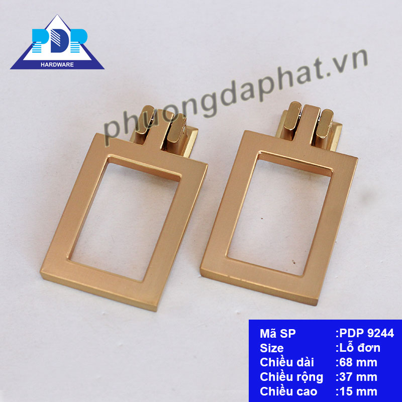 Tay Nắm Ngăn Kéo với màu vàng chải xước tạo hiệu ứng bắt mắt. Dễ dàng lắp đặt lau chùi