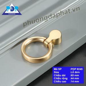 Tay Nắm Ngăn Kéo với màu vàng chải xước tạo hiệu ứng bắt mắt. Dễ dàng lắp đặt lau chùi