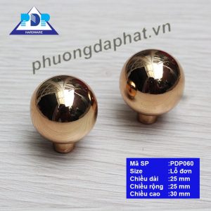 Tay Nắm Núm Tròn mang dáng vẻ đơn giản