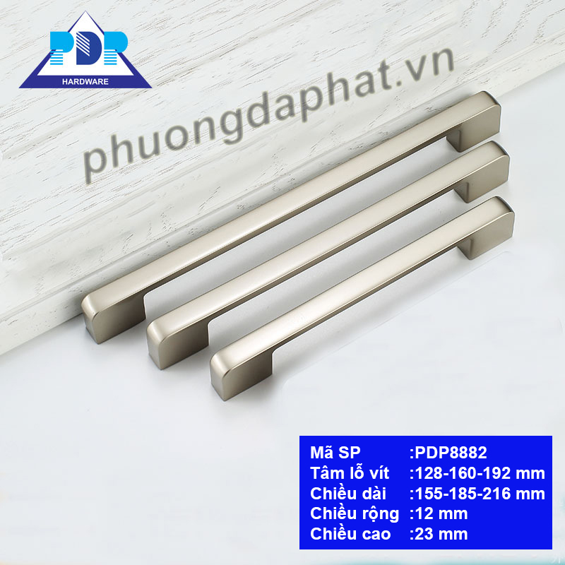 Tay Nắm Tủ Áo Hiện Đại với màu be bắt mắt vuông ở hai đầu