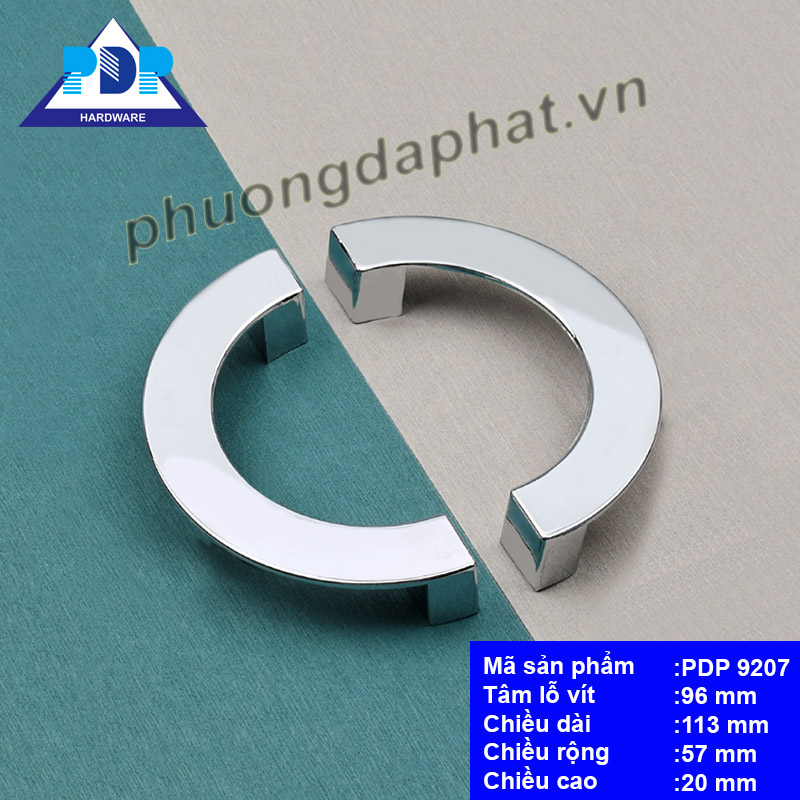 Tay Nắm Tủ Bán Nguyệt Hiện Đại với thiết kế hình bán nguyệt