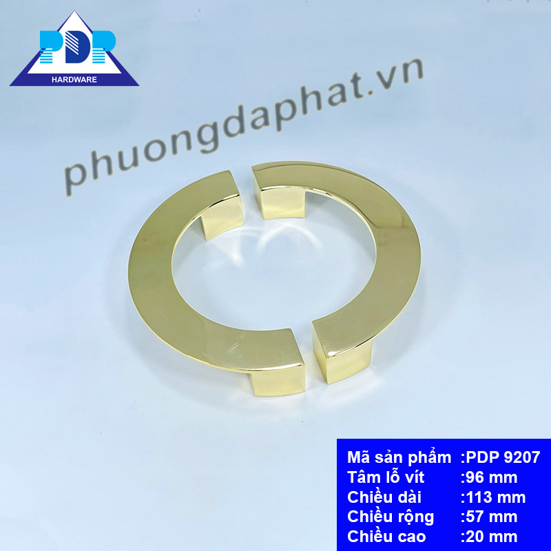 Tay Nắm Tủ Bán Nguyệt với thiết kế hình bán nguyệt