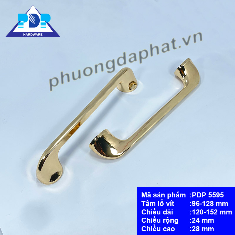 Tay Nắm Tủ Bếp mang phong cách hiện đại cùng dáng vẻ đơn giản và màu vàng sang trọng sẽ làm tăng giá trị phẩm chất cho nội thất.