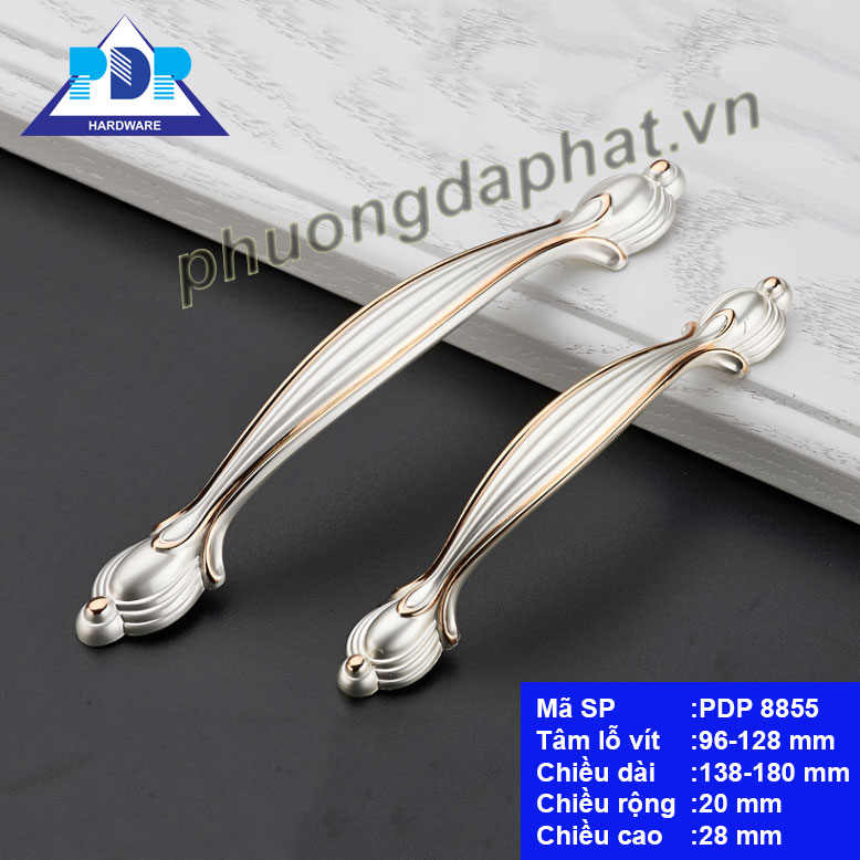 Tay Nắm Tủ Bếp Phong Cách Châu Âu có chi tiết đẹp mắt được chế tác công phu với những đường cong bắt mắt