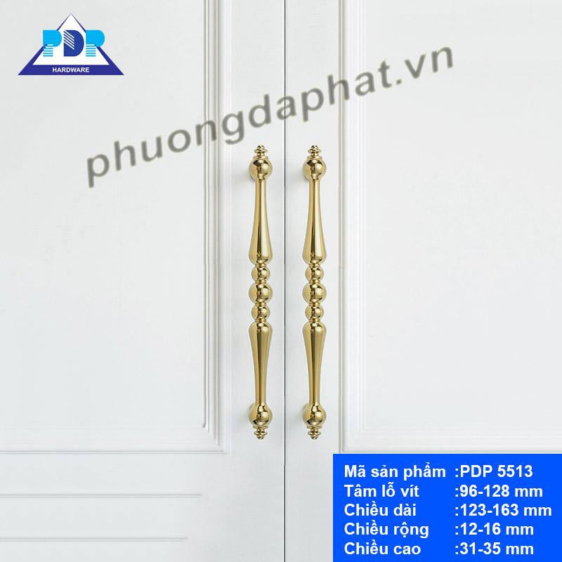 Tay Nắm Tủ Bếp có chi tiết đẹp mắt được chế tác công phu với những đường cong bắt mắt