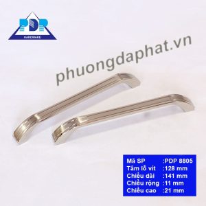Tay Nắm Tủ Bếp với một tổng thể hài hòa đẹp mắt được kết hợp giữa hai màu niken xước và bóng