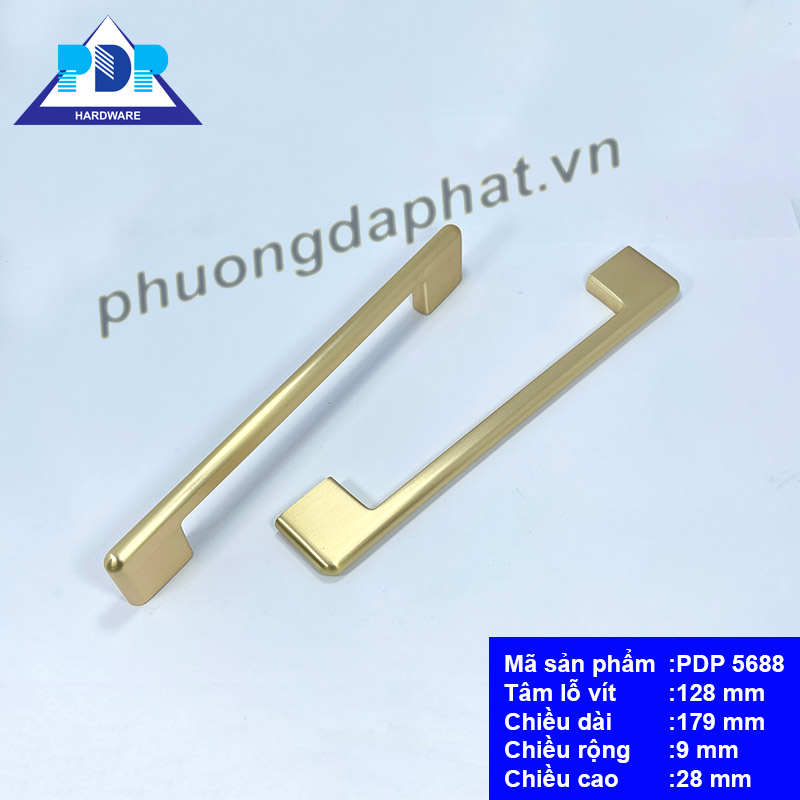 Tay Nắm Tủ Bếp với màu vàng xước