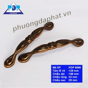 Tay Nắm Tủ với nét cong tinh tế được bo tròn tạo cảm giác mỏng manh duyên dáng nhưng vô cùng chắc chắn