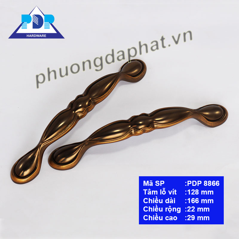 Tay Nắm Tủ với nét cong tinh tế được bo tròn tạo cảm giác mỏng manh duyên dáng nhưng vô cùng chắc chắn