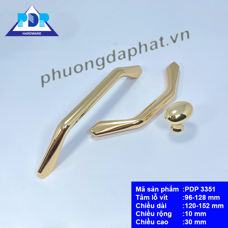 Tay Nắm Tủ Cao Cấp màu vàng bóng sang trọng được chế tác mang lại ấn tượng về thẩm mỹ với vẻ đẹp bắt nguồn từ sự đơn giản.
