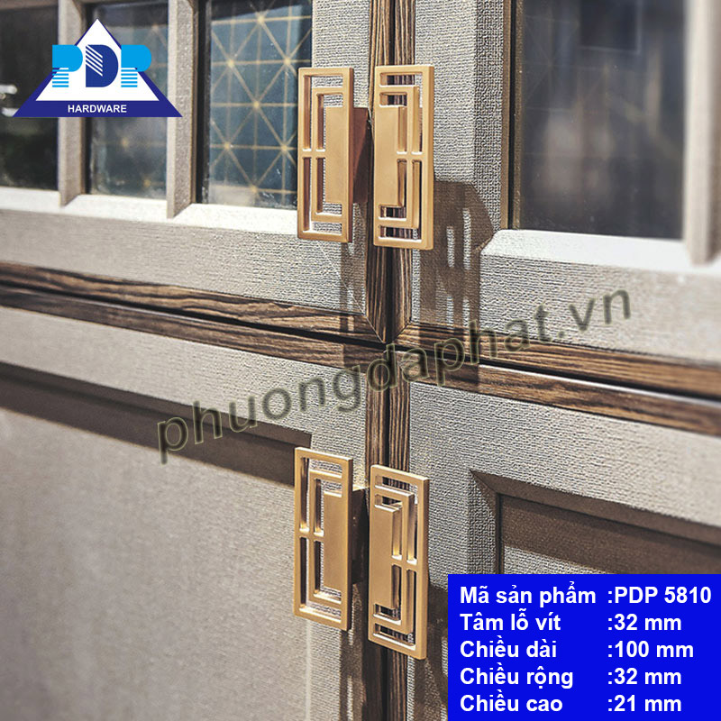 Tay Nắm Tủ Cổ Điển với những đường nét tối giản