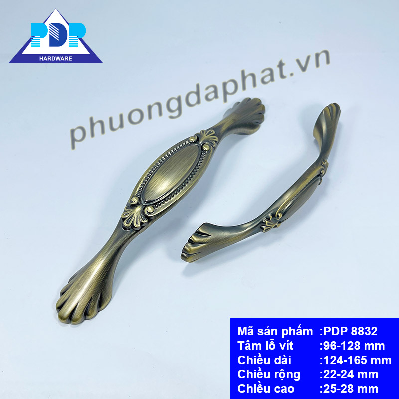 Tay Nắm Tủ Cổ Điển làm nổi bật nội thất và các tủ trong nhà với thiết kế hoa văn tuyệt vời