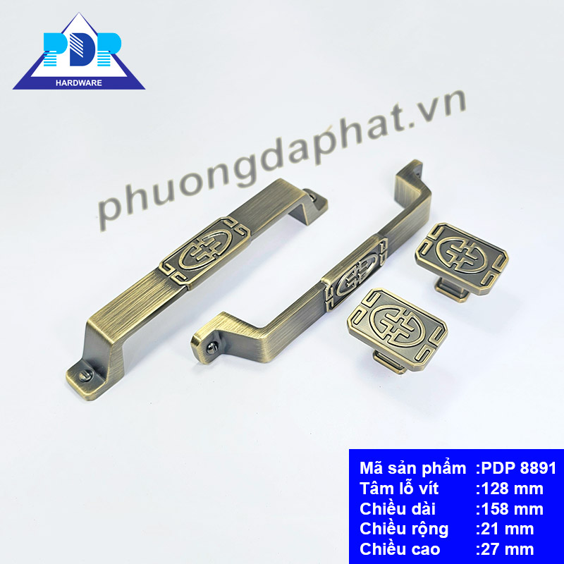 Tay Nắm Tủ Cổ Điển Phong Cách Á Đông PDP8891