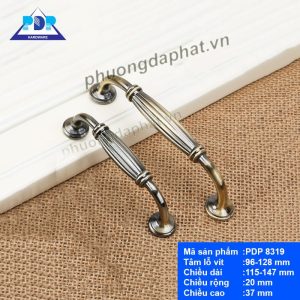 Tay Nắm Tủ Cổ Điển lấy ý tưởng về chiếc headphone với hai đầu tròn