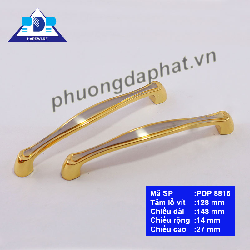 Tay Nắm Tủ Hiện Đại với màu sắc của bạc xước ở thân