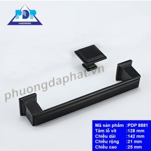 Tay Nắm Tủ Hiện Đại với kết cấu khối vuông