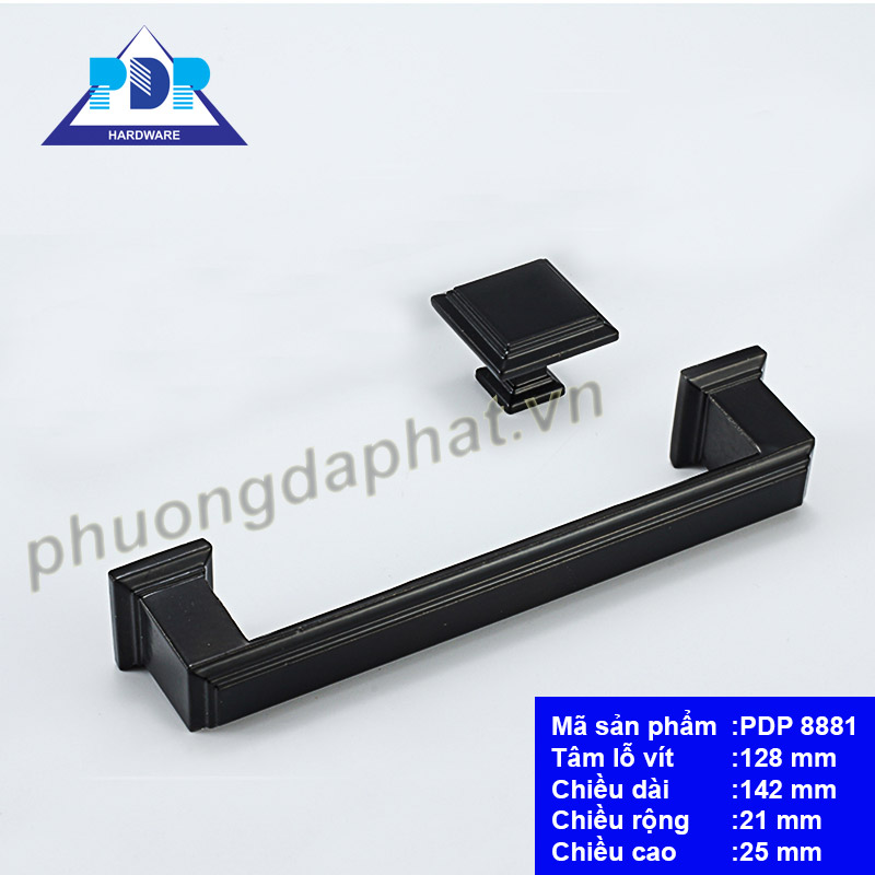 Tay Nắm Tủ Hiện Đại với kết cấu khối vuông