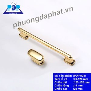 Tay Nắm Tủ Hiện Đại mang phong cách hiện đại cùng dáng vẻ đơn giản và màu vàng sang trọng sẽ làm tăng giá trị phẩm chất cho nội thất.