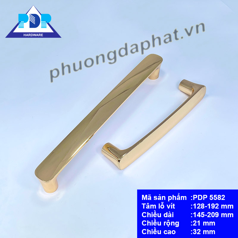 Tay Nắm Tủ Hiện Đại mang phong cách hiện đại cùng dáng vẻ đơn giản và màu vàng sang trọng sẽ làm tăng giá trị phẩm chất cho nội thất.