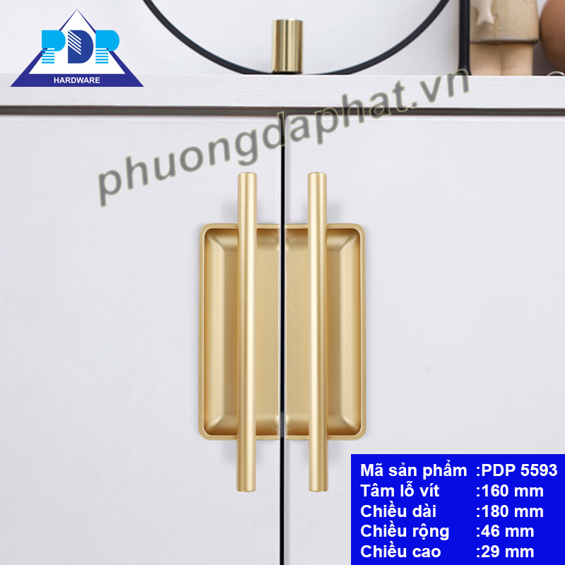 Tay Nắm Tủ Hiện Đại Phong Cách Châu Âu PDP5593