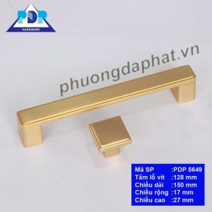 Tay Nắm Tủ Hiện Đại Phong Cách Châu Âu đồng bộ với kết cấu khối vuông
