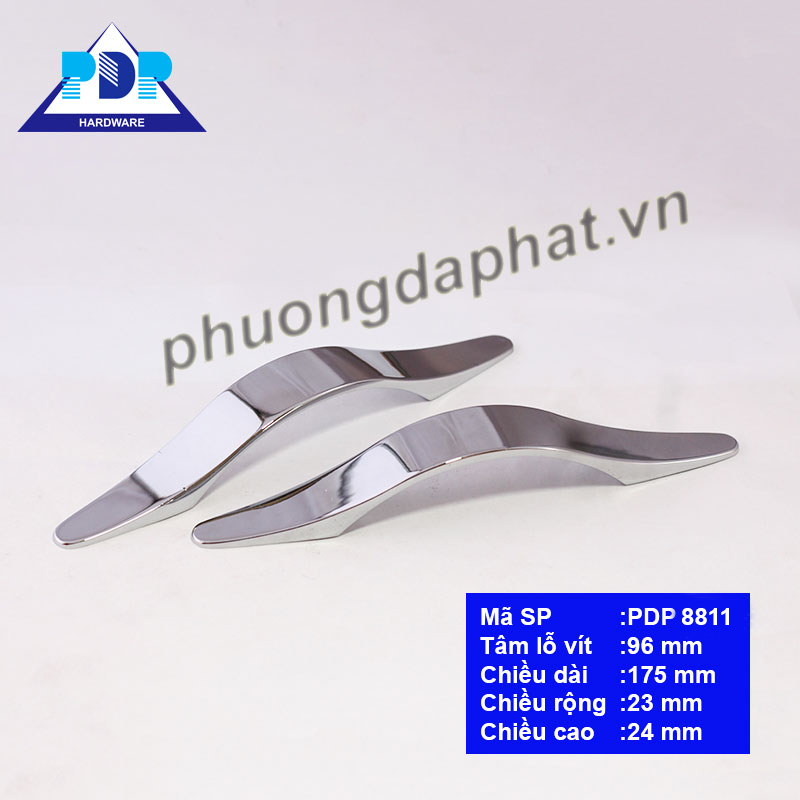 Tay Nắm Tủ Hiện Đại bề mặt rộng cùng thiết kế dạng vòm cong tựa cầu bắc ngang sông