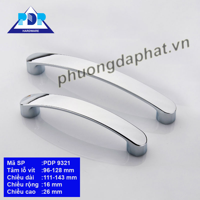 Tay Nắm Tủ Hiện Đại mang dáng vẻ đơn giản hiện đại với màu bạc bóng