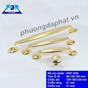 Tay Nắm Tủ Hiện Đại Tối Giản hiện đại với màu vàng bóng