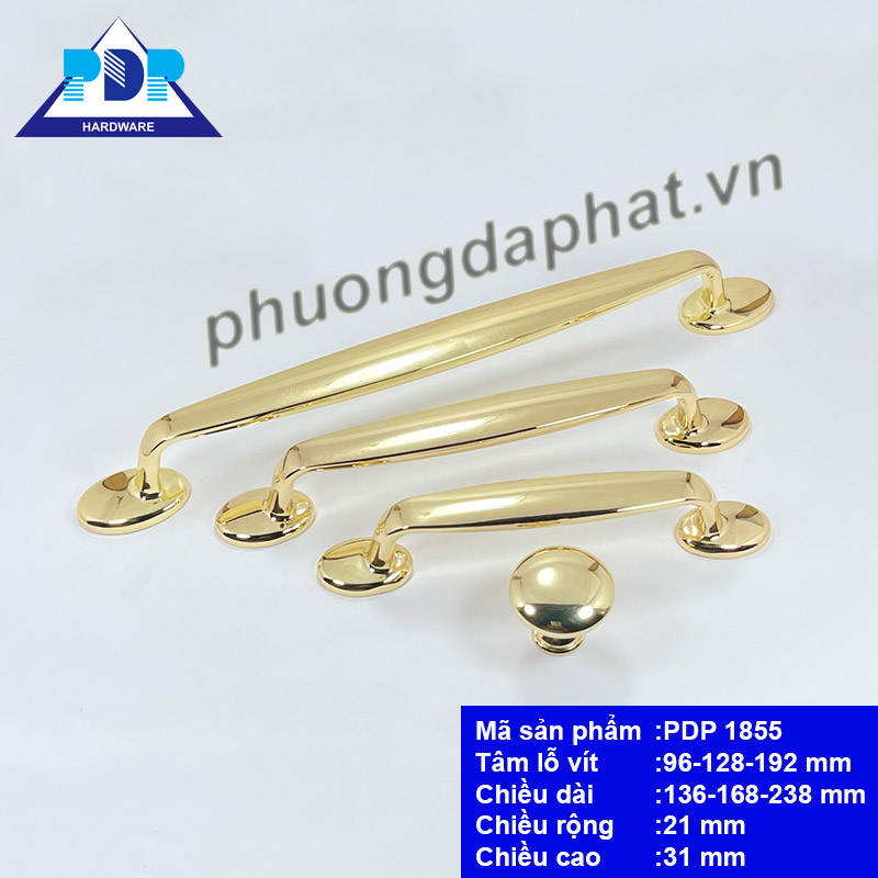 Tay Nắm Tủ Hiện Đại Tối Giản hiện đại với màu vàng bóng