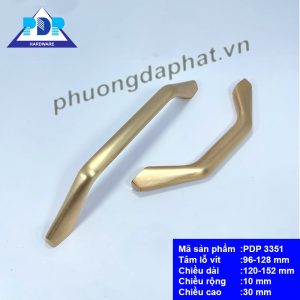 Tay Nắm Tủ Hiện Đại màu vàng chải xước được chế tác mang lại ấn tượng về thẩm mỹ với vẻ đẹp bắt nguồn từ sự đơn giản.